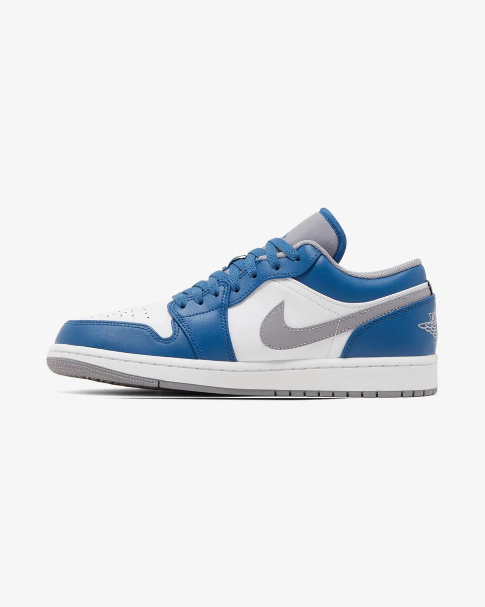 Flattering wear NIKE AIR JORDAN1 LOW SE TRUE BLUE