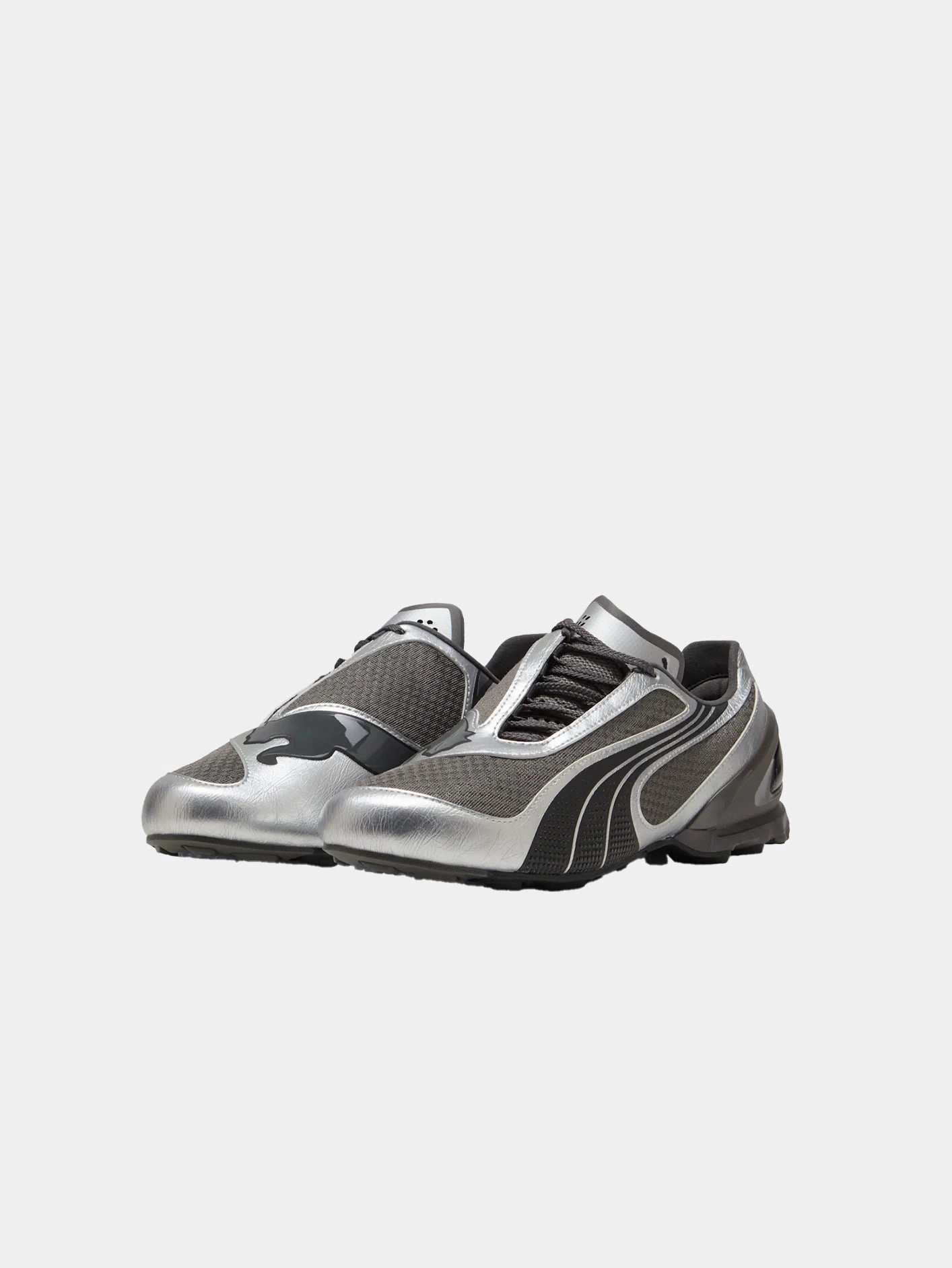 Flexible Lacing V-S1 Metallic "Shadow Gray/Black"