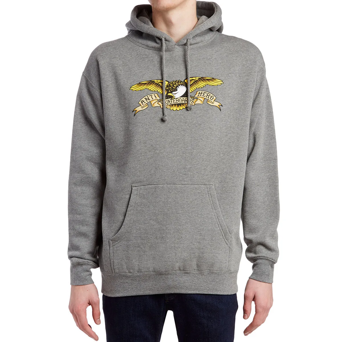 Floor Mats Anti-Hero Eagle Hoodie - Gunmetal Heather Socks