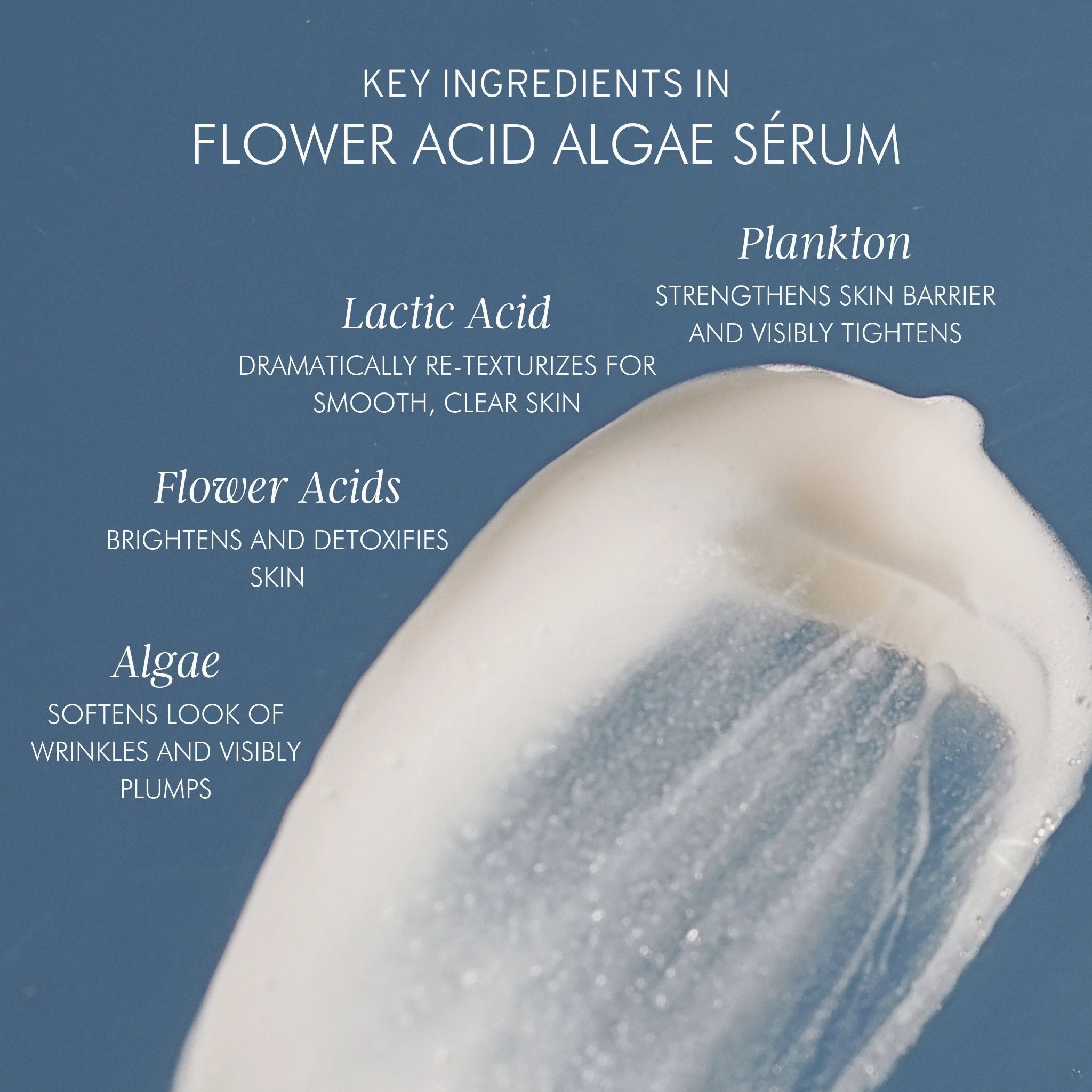 Flower Acid Algae Serum