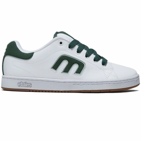 Flowers Etnies Callicut Shoes - White/Green Exclusive Collection