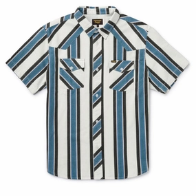 Flowers Seager Amarillo Shirt - Western Stripe Trash Bags