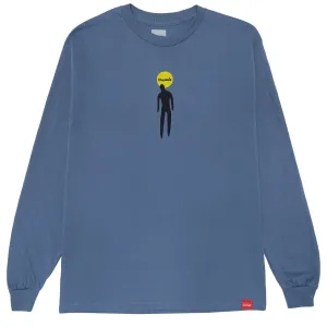 Football Cards Chocolate Drip Long Sleeve T-Shirt - Harbor Blue Floor Mats