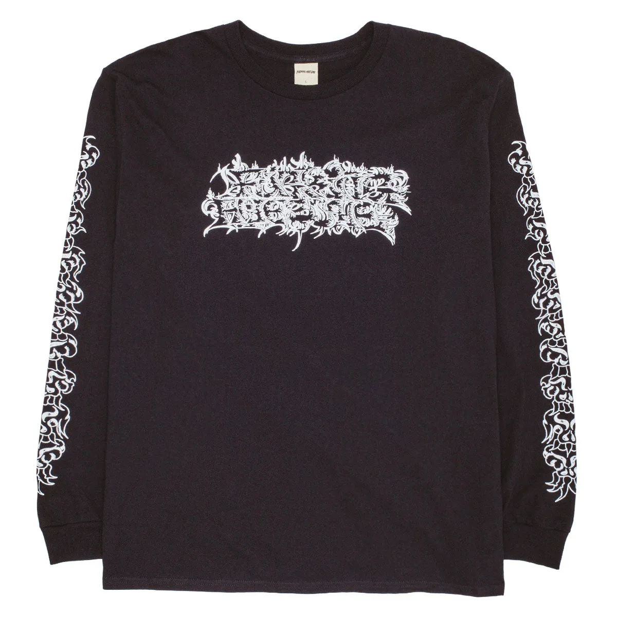 Football Cards Fucking Awesome Savie Long Sleeve T-Shirt - Black Tires