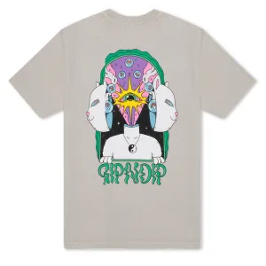 Football Cards RIPNDIP Mind Games T-Shirt - Sand Linen Apparel