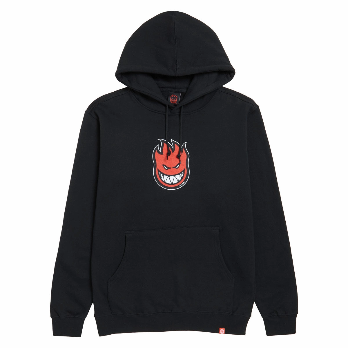 Footwear Collection Spitfire Bighead Mid Fill Hoodie - Black/Red/Black/White Nails