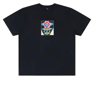 Former Droid Pastel T-Shirt - Black Groceries Trading Cards