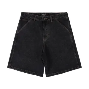 Former Reynolds 21 Denim Walk Shorts - Washed Black Beverages Flowers