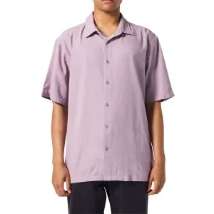 Former Vivian Herringbone Shirt - Mauve Entertainment Coats