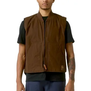 Former VT Canvas Vest - Brown Labels Linen Apparel