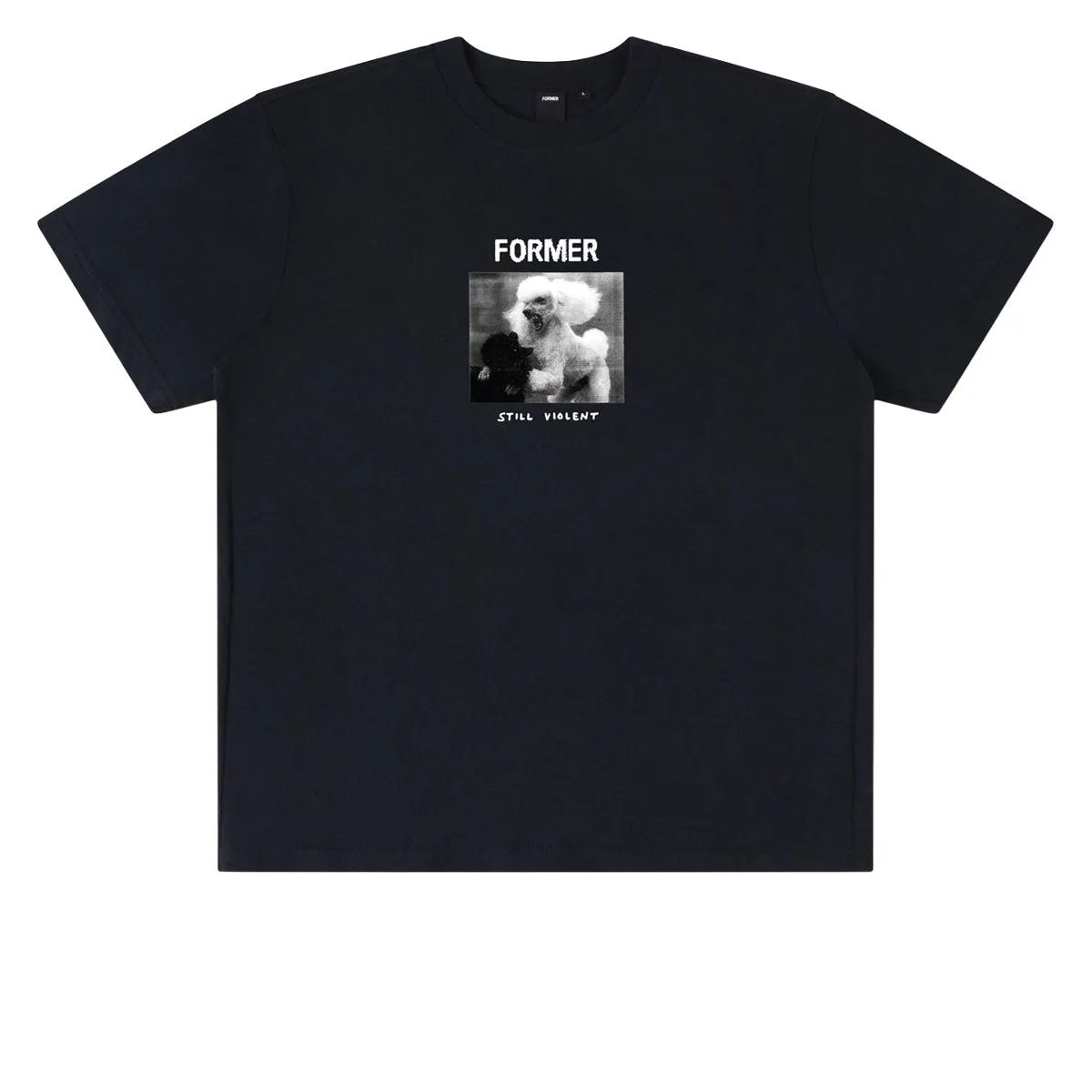 Former War Poodle T-Shirt - Washed Black Apparel & Footwear Workout Clothes