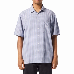 Former Manners Check Shirt - Blue Travel Accessories Fair Trade