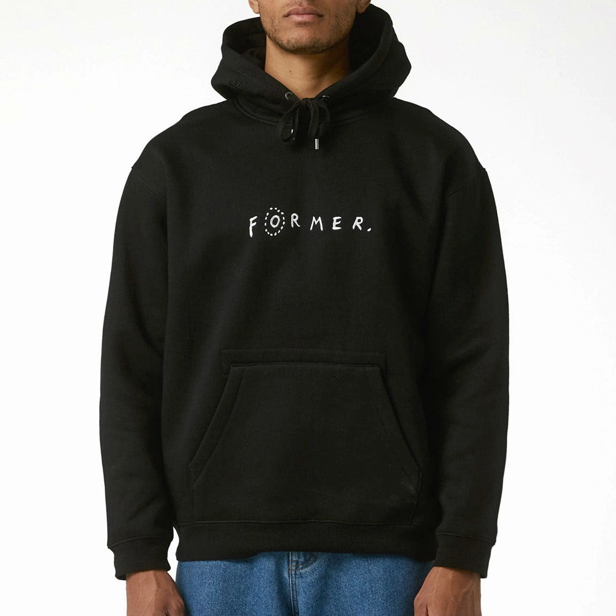 Former Skittish Hoodie - Black Invitations Modern Fashion