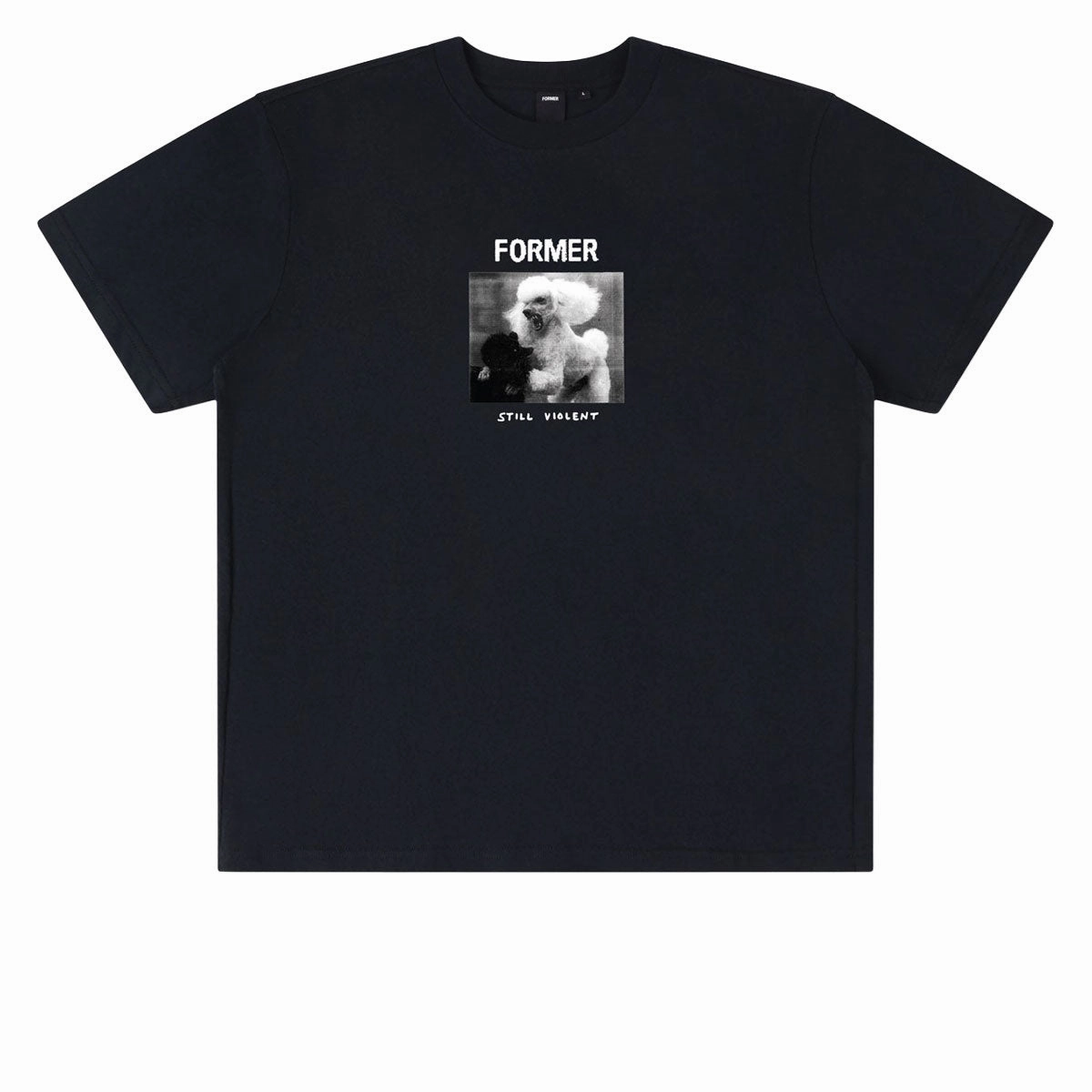 Former War Poodle T-Shirt - Washed Black Apparel & Footwear Workout Clothes