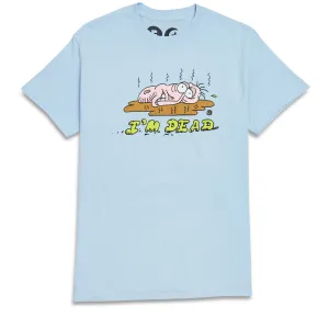 Foundation I'm Dead T-Shirt - Light Blue Car Parts Travel Bags
