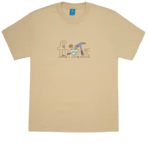 Frog Nothing is Working T-Shirt - Sand Socks Tape