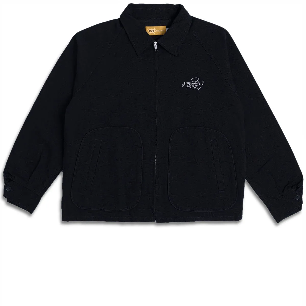 Frog Work Jacket - Black Fax Machines Preschool Supplies