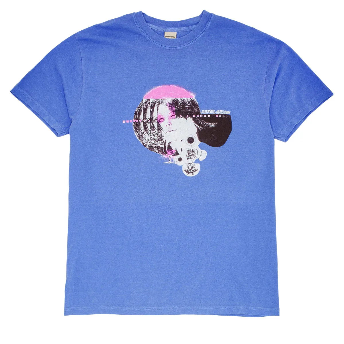 Fucking Awesome Brinda T-Shirt - Flo Blue Business & Industrial Manga