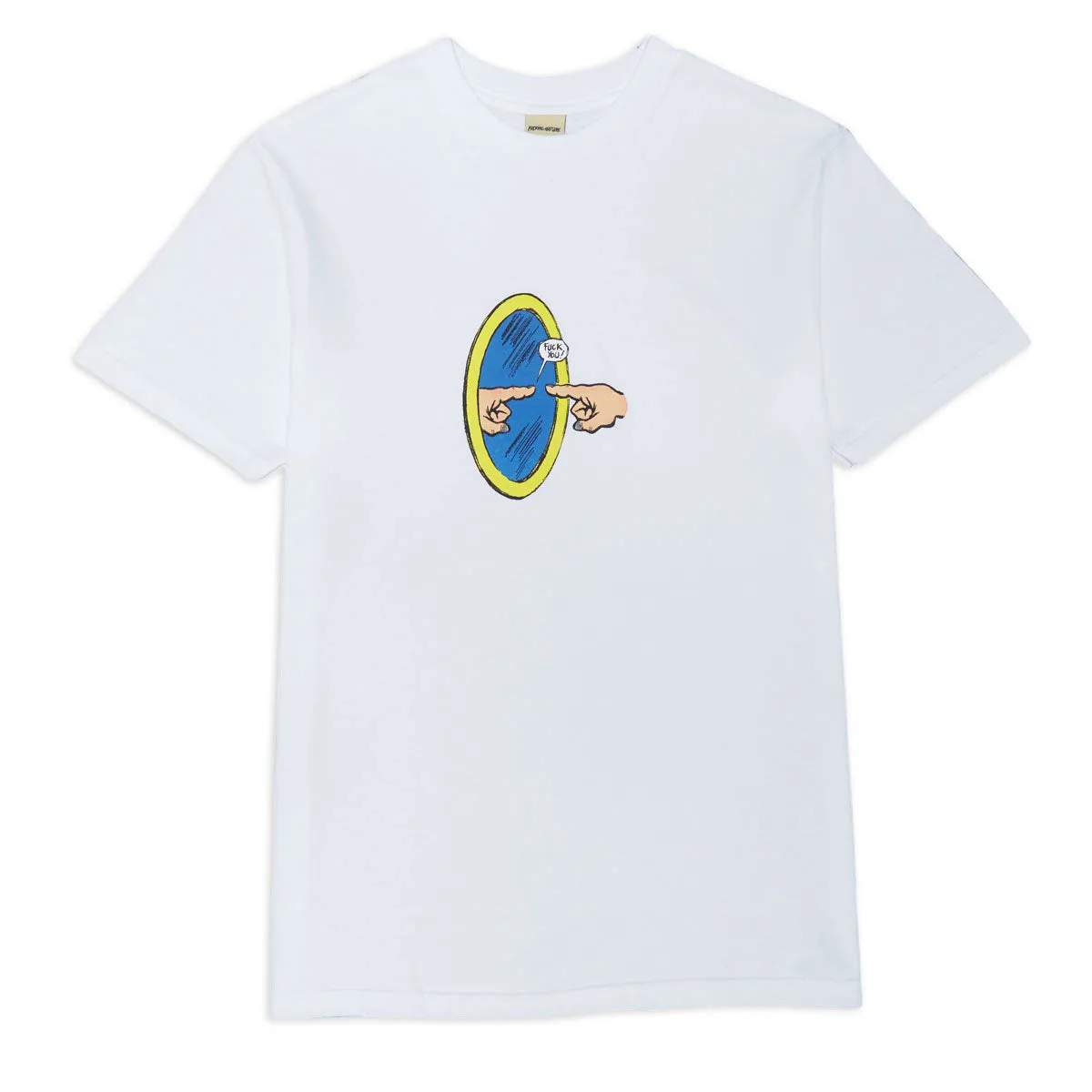 Fucking Awesome Fuck You T-Shirt - White Supplements Ethical Fashion
