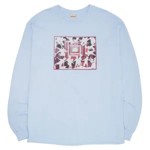 Fucking Awesome Modern Problems Long Sleeve T-Shirt - Light Blue Trading Cards Pool Supplies