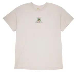Fucking Awesome Time Bandit T-Shirt - Khaki Hot Tubs Sustainable Materials