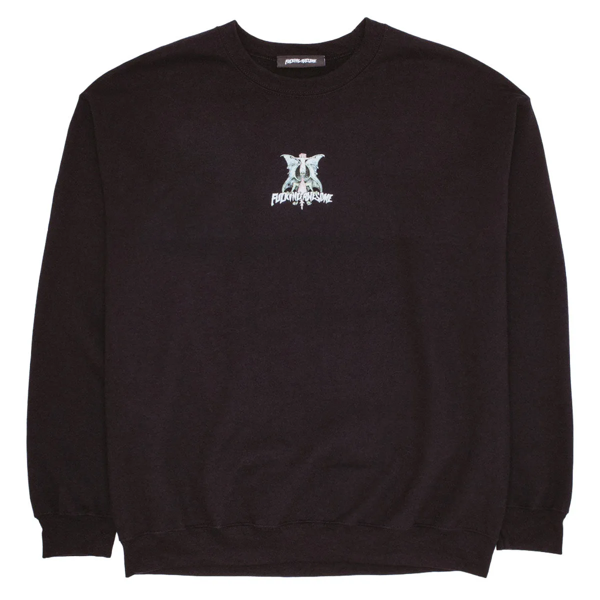 Fucking Awesome Time Bandits Crewneck Sweatshirt - Black Board Games Handmade