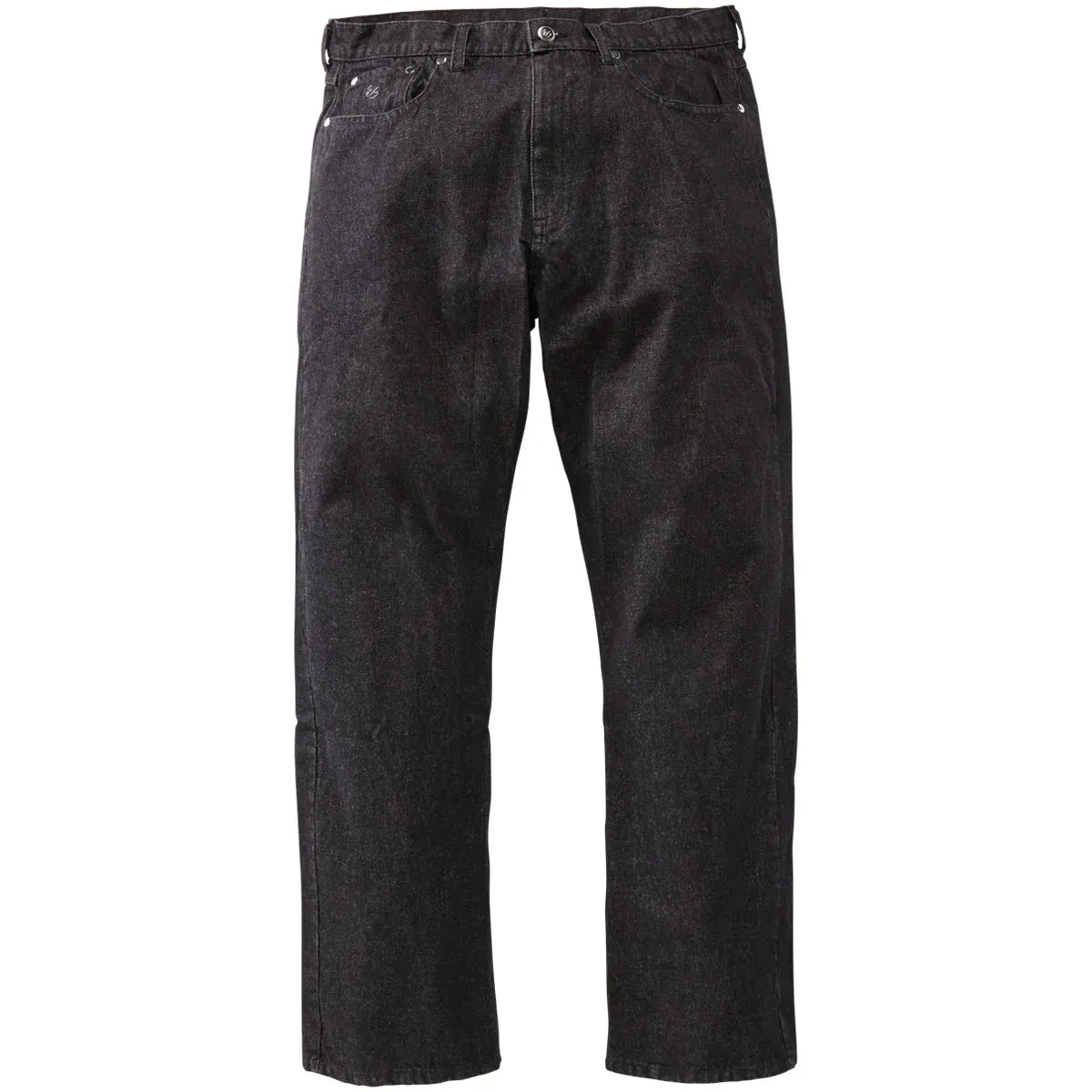 Games eS Baggy Denim Jeans - Black Wash Hair Styling