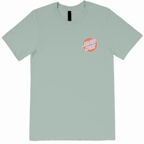 Gardening Tools Santa Cruz Womens Other Dot Chest T-Shirt - Dusty Blue Feminine Care