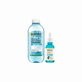 Garnier Fast Clear Anti-Acne Serum & Micellar Bundle At 15% Off