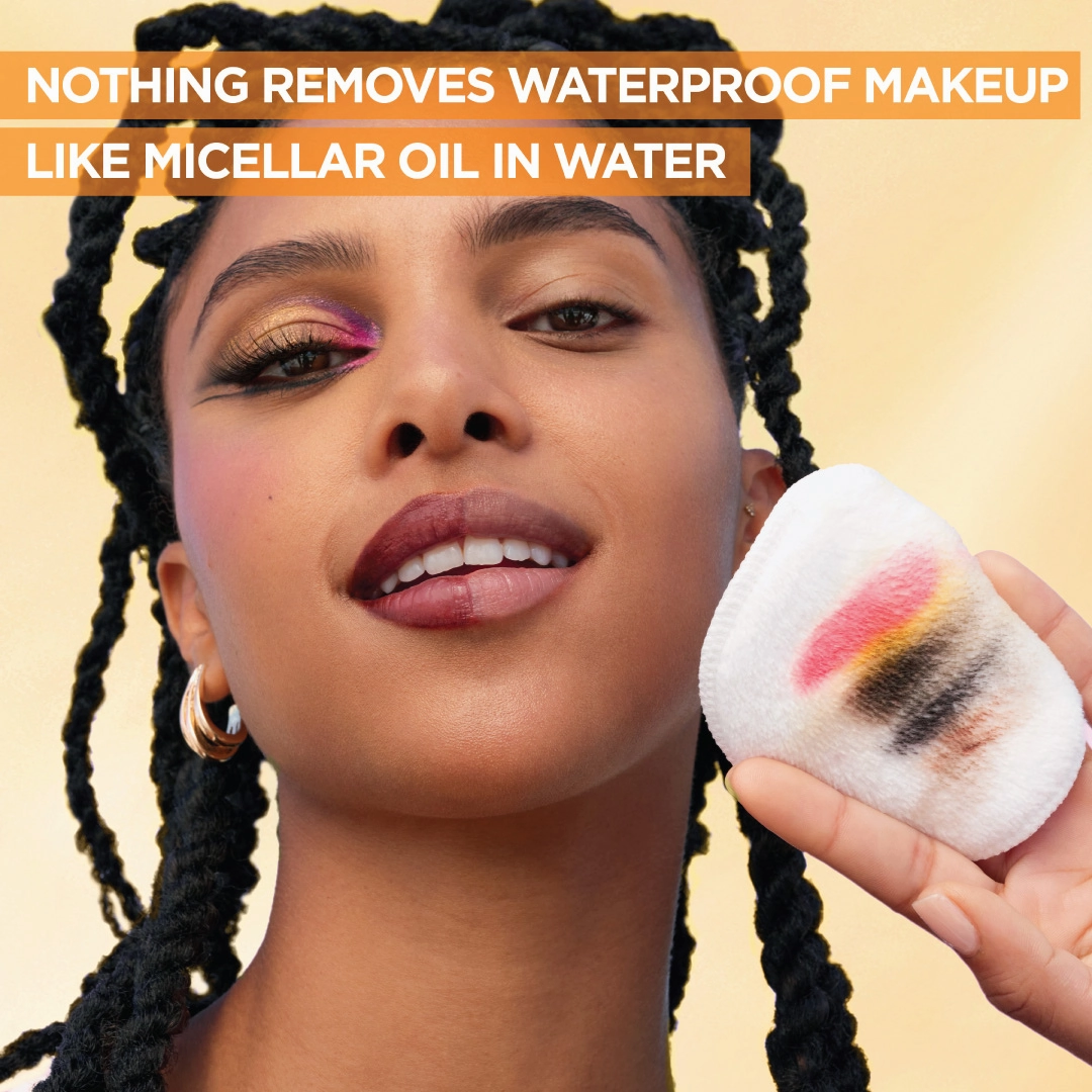 Garnier Micellar Water Oil-Infused Facial Cleanser And Waterproof Makeup Remover