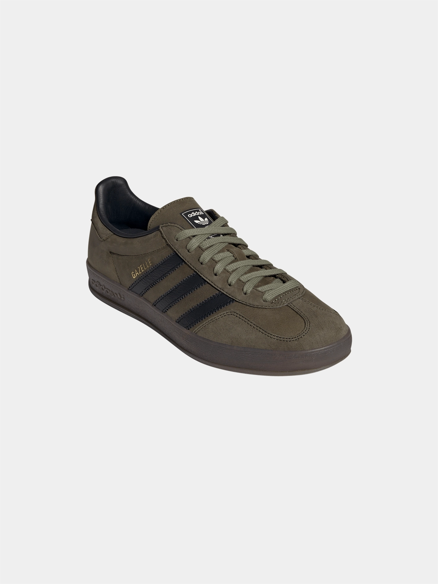 Gazelle Indoor "Focus Olive/Core Black" Supportive Step.