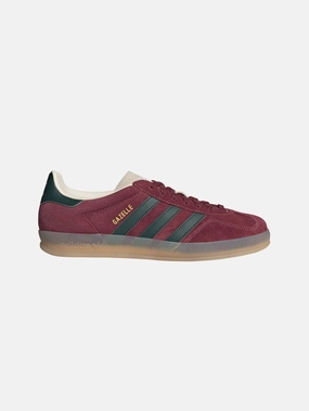 Slip On Style Travel Friendly Gazelle Indoor "Shadow Red Green"