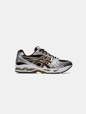 Gel-Kayano 14 "Black Coffee Silver" Versatile Look Olive Tone