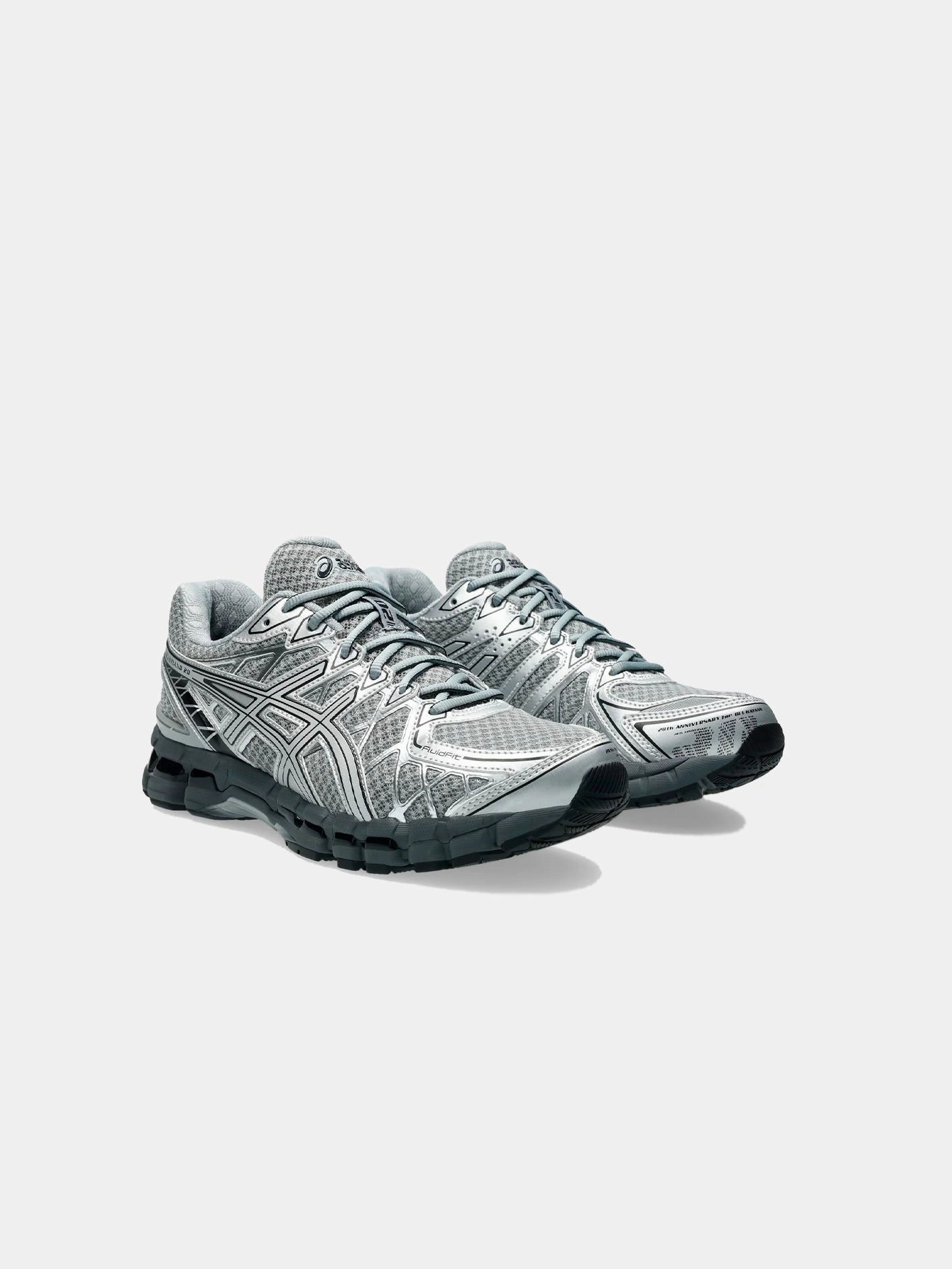 Gel-Kayano 20 "Gravel Pure Silver" Light Step Move-In