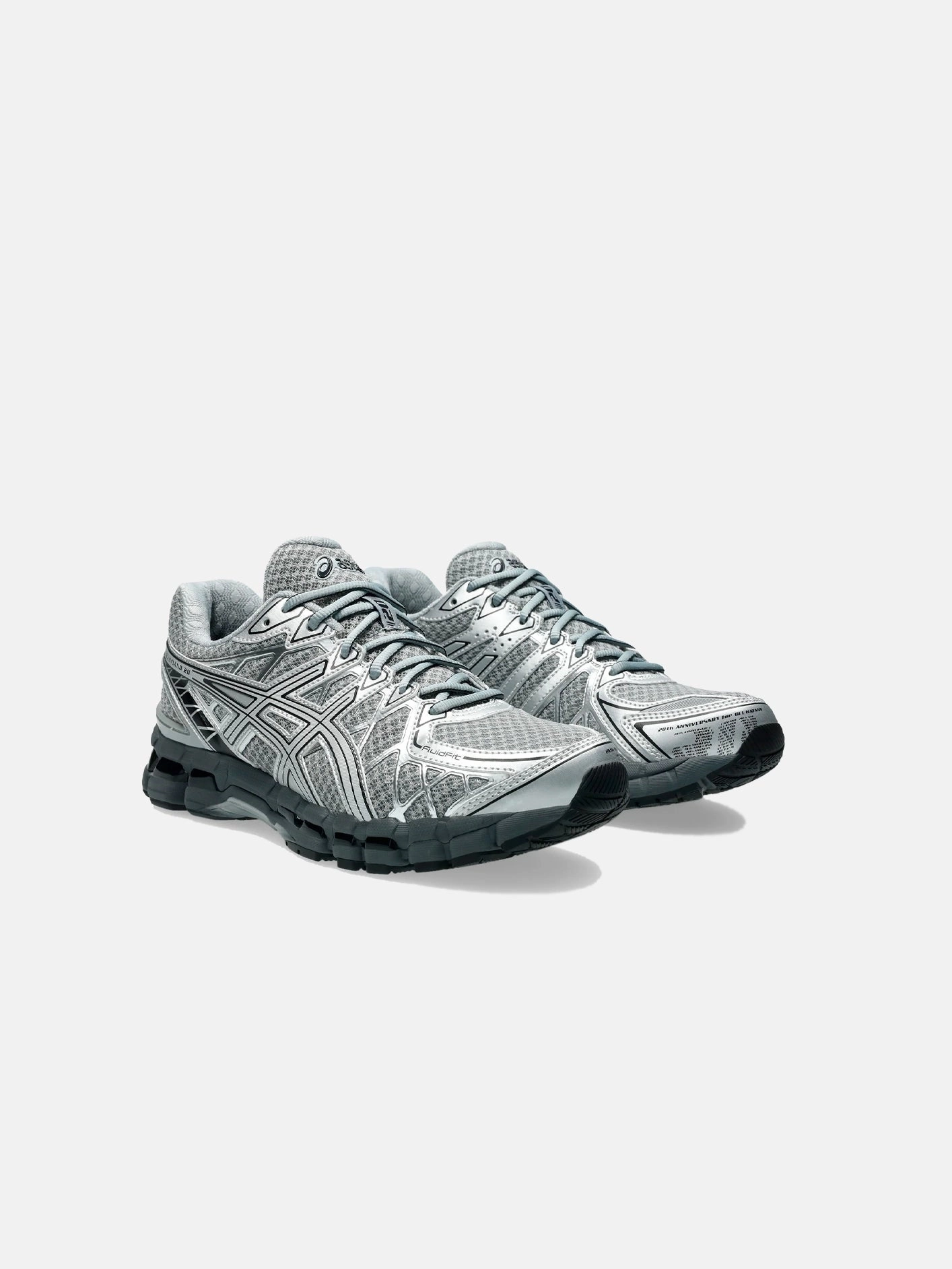 Gel-Kayano 20 "Gravel Pure Silver" Light Step Move-In