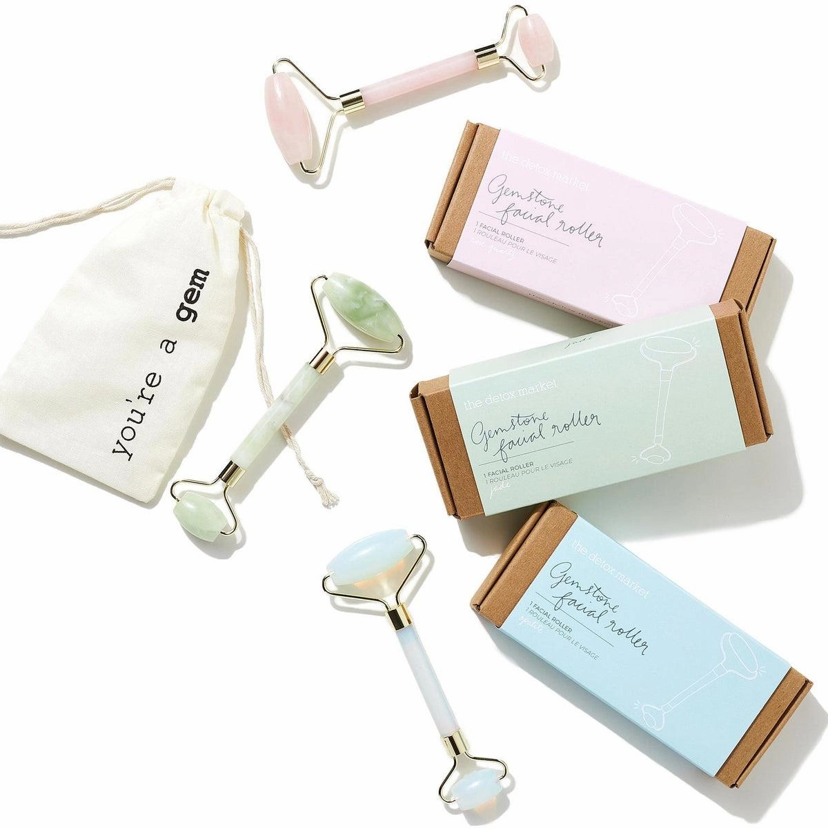 Gemstone Facial Roller