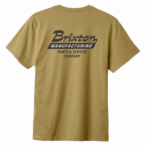 Gift Ideas Brixton Township Taylored T-Shirt - Khaki Boxes