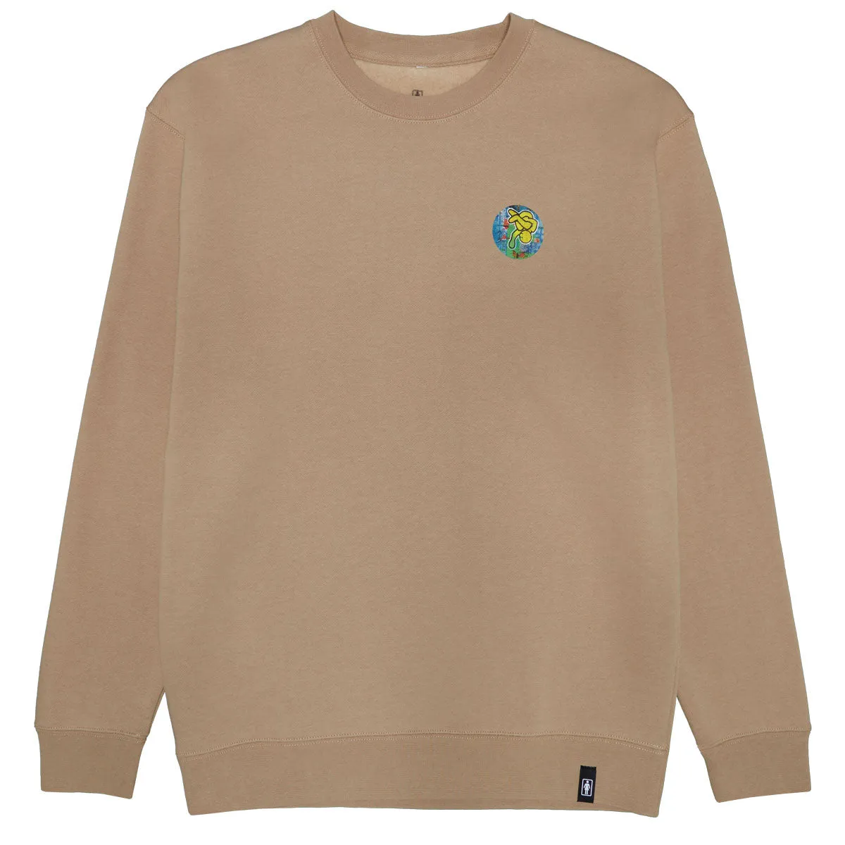 Girl Lance Crewneck Sweatshirt - Sand Activities Computer Programs