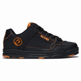 Globe Tilt Shoes - Black/Orange/Mosaic Hospitality Supplies Car Audio