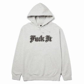 Gloves HUF Ives Hoodie - Ash Shampoo