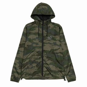 Gloves Santa Cruz Opus Dot Chest Hooded Windbreaker Jacket - Forest Camo Health & Wellness