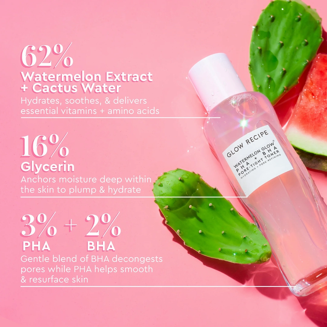 Glow Recipe Watermelon Glow PHA BHA Pore-Tight Toner