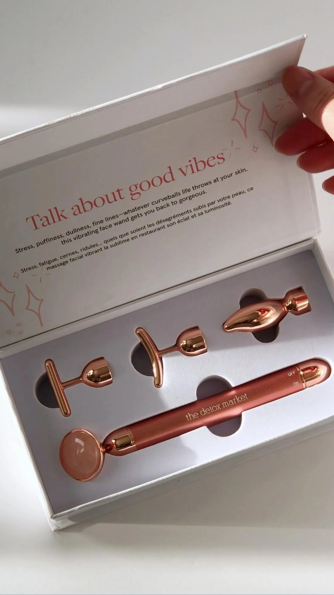 Glow Vibrations Face Wand