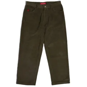 Gluten-Free Chocolate Cord Pants - Olive Cotton Clothing