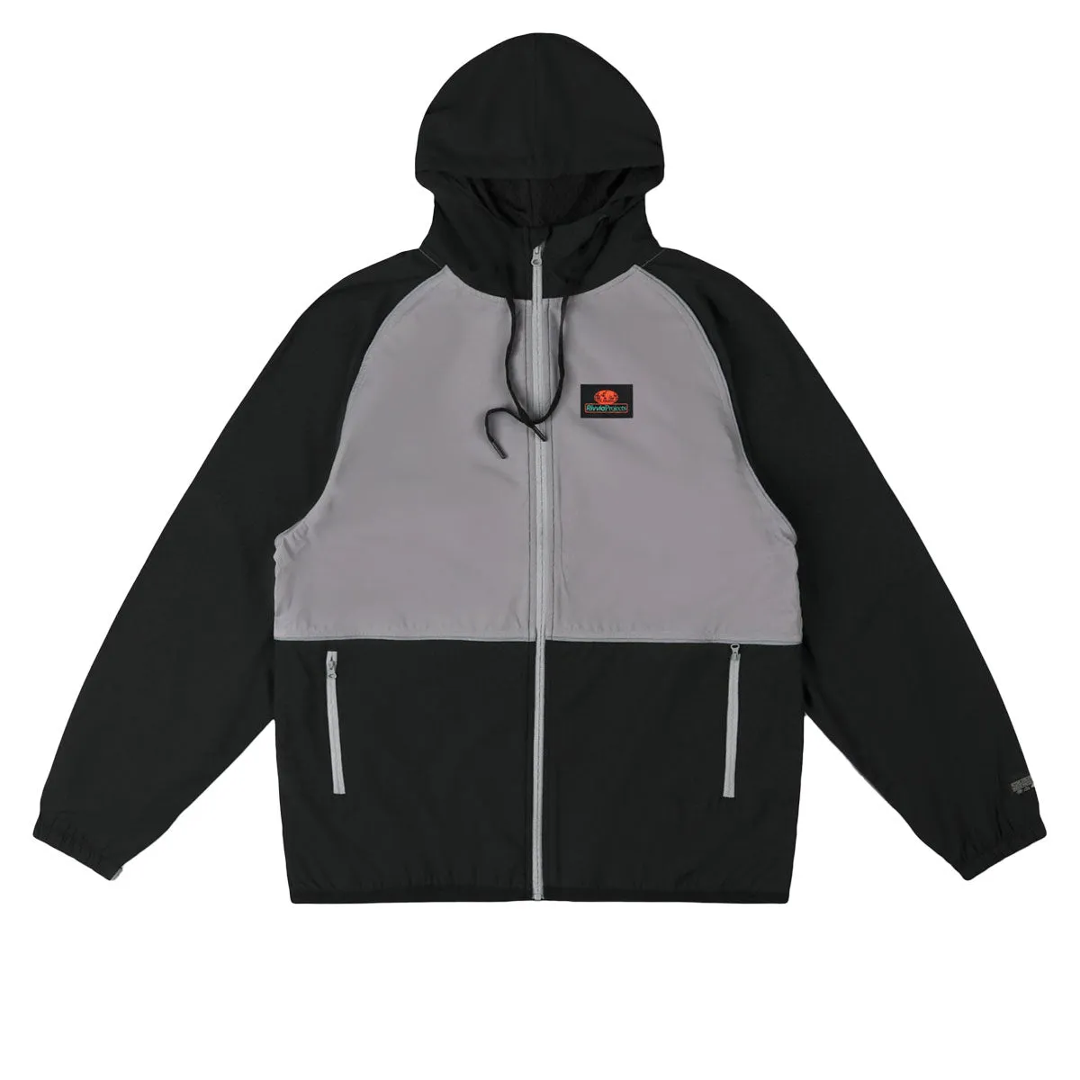 Gluten-Free Rivvia Global Projects Spray Jacket - Black/Grey Music