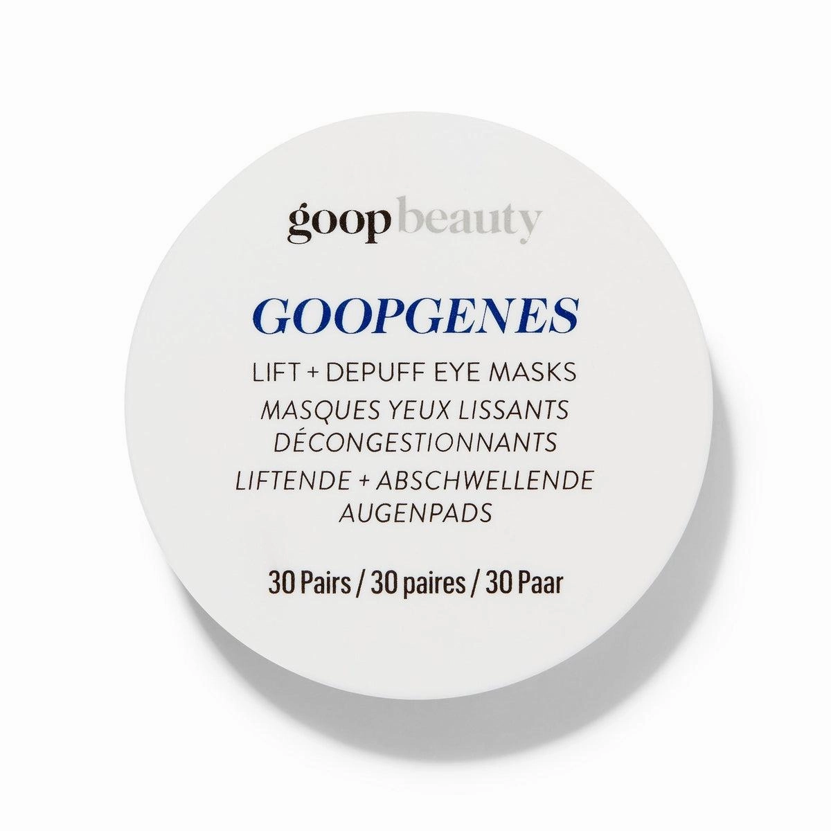 Goopgenes Lift   Depuff Eye Masks
