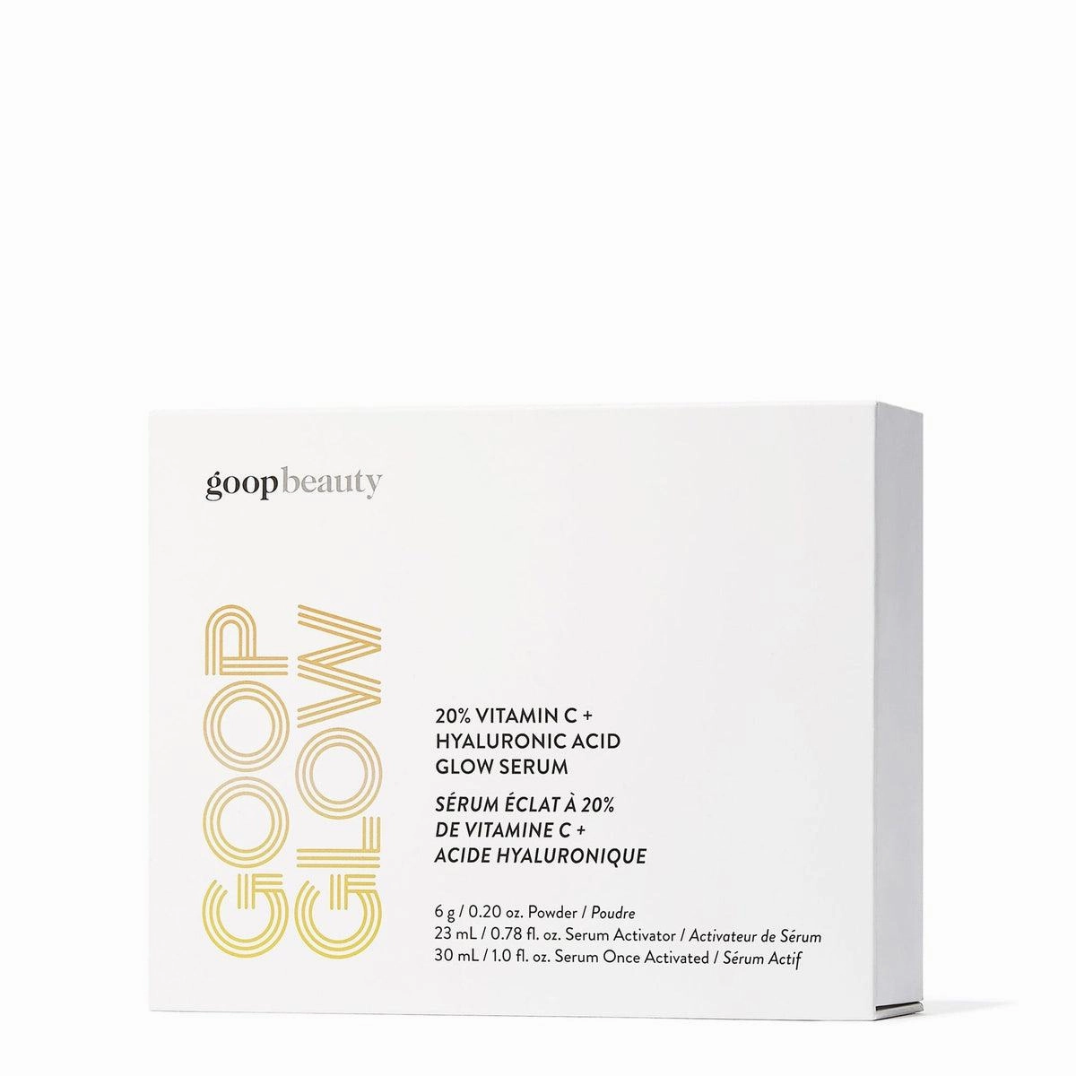 GOOPGLOW 20% Vitamin C   Hyaluronic Acid Glow Serum