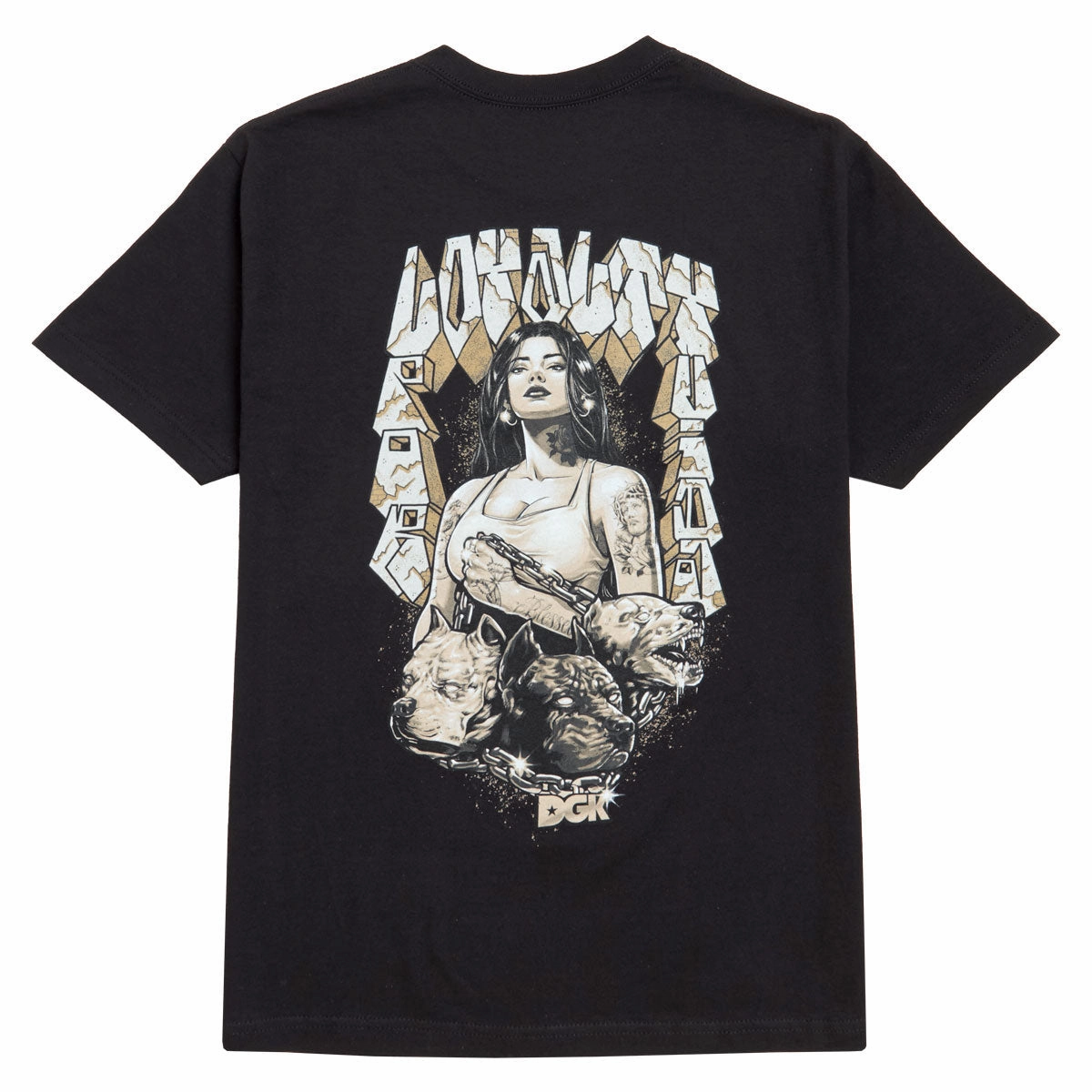 GPS Devices DGK Loyalty T-Shirt - Black Courses