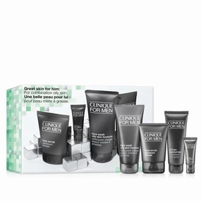 Great Skin For Him Combination Oily Gift Set