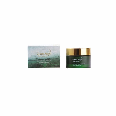 Green Angel Night Cream Seaweed 6 Essential Oils 50ml
